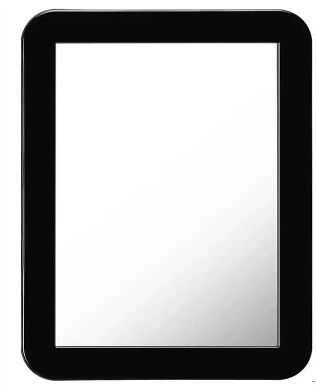 Main image of Magnetic Locker Mirror,Small Mirror for Locker - 5" x 7" Iocker Mirror Magnetic - Magnet Mirror for School Locker, Bathroom, Workshop Toolbox, Office Cabinet,Mirror Locker Accessories,Black