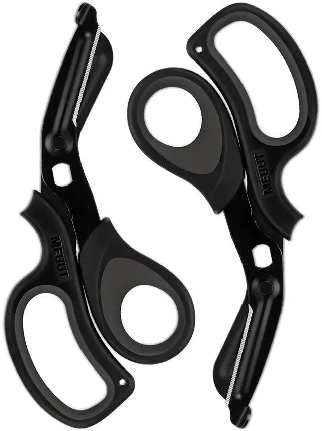 Main image of Medical Scissors 2-Pack Trauma Shears for Nurses All Purpose Scissors