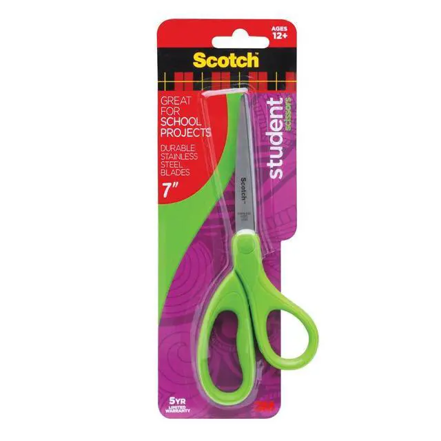 Alt view image 4 of 5 - Kids Pointed Tip Scissors with Soft Touch, 5 Inches