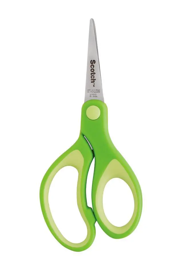 Alt view image 2 of 5 - Kids Pointed Tip Scissors with Soft Touch, 5 Inches