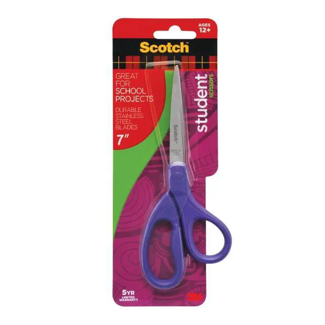 Alt view image 5 of 5 - Kids Pointed Tip Scissors with Soft Touch, 5 Inches