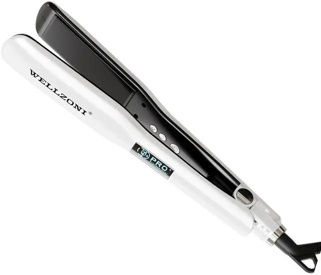 Main image of Flat Iron Hair Straightener - 1.4" Wide Plate, 15s Fast Heating with 37 Temp Settings 122-450°F, Dual Voltage Ionic Ceramic Flat Iron for All Hair Types with Auto Shut-Off