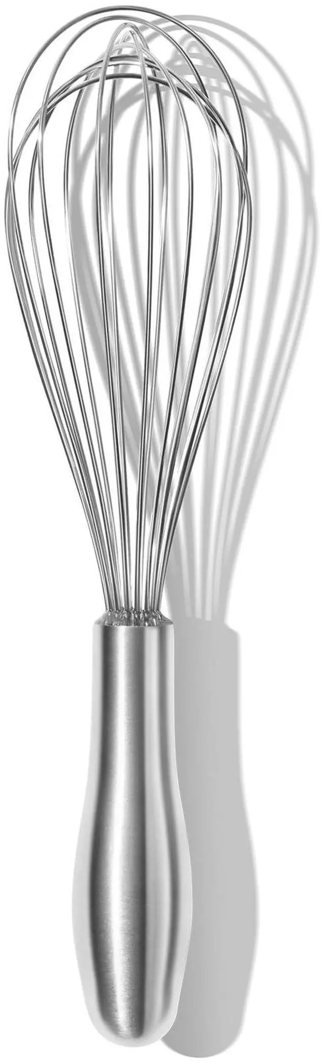 Main image of 18/10 Stainless Steel Whisk, Ergonomic Handle, Dishwasher Safe Metal Whisk, Professional Wisk for Kitchen Cooking, Perfect for Blending, Whisking, Baking, and Beating, 10-Inch Wire Wisk