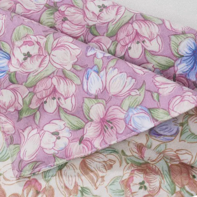 Alt view image 7 of 7 - Kitchen Aprons for Women with 2 Pockets,Double Sided Vintage Adjustable Apron for Gardening Cooking Arting Painting (Brown/Pink Flowers)