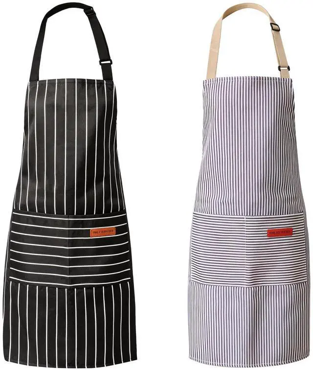 Main image of Zliutob Adjustable Kitchen Aprons, Unisex, 2 Pack