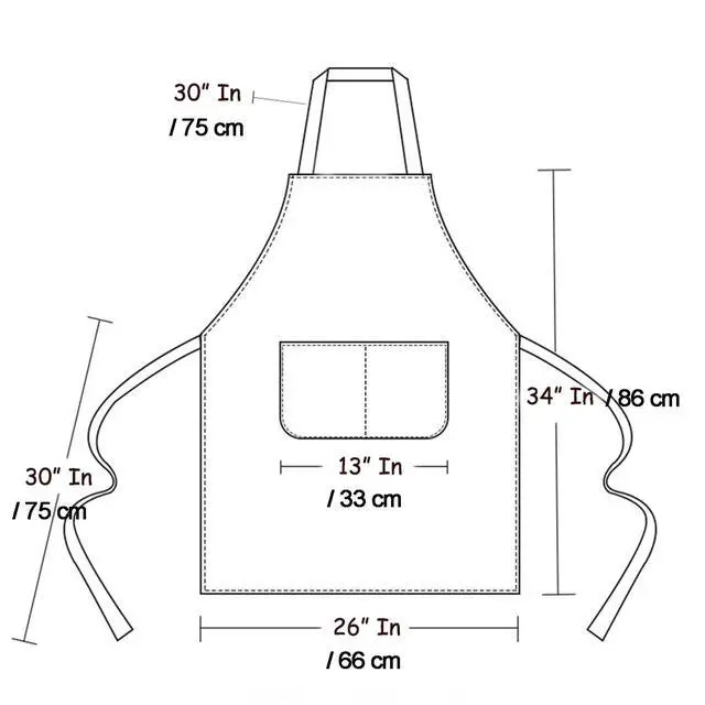 Alt view image 5 of 7 - Art Aprons for Painting Pottery Ceramics, Artist Apron Smock Mens Women Teaching Cooking Waterproof Green