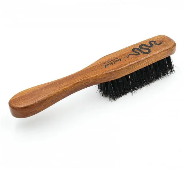 Main image of Boar Bristle Beard & Mustache Brush, Small Size