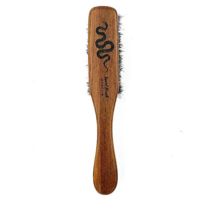 Alt view image 4 of 7 - Boar Bristle Beard & Mustache Brush, Small Size