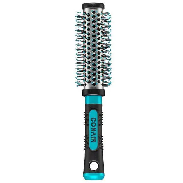 Alt view image 2 of 3 - Salon Results Hairbrush for Blow Out - Hair dryer round brush - Metal Bristles - Ideal for shorter hair lengths