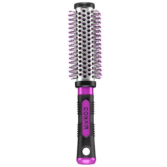 Alt view image 3 of 3 - Salon Results Hairbrush for Blow Out - Hair dryer round brush - Metal Bristles - Ideal for shorter hair lengths
