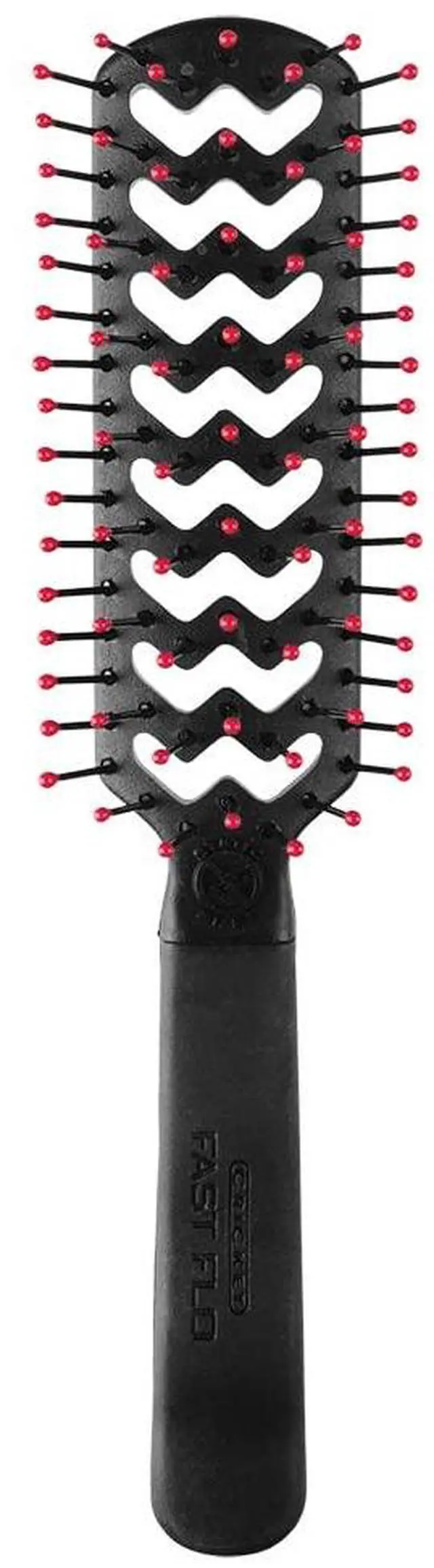 Main image of Static Free Fast Flo Vent Hair Brush - Quick Blow Drying, Easy Styling, and Tangle-Free Detangling for All Hair Types, Long, Short, Thick, Thin, Curly, Straight, and Wavy