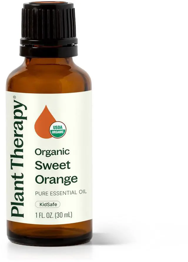 Main image of Organic Sweet Orange Essential Oil, 30 mL, Pure Essential Oil