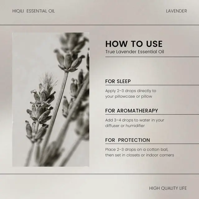 Alt view image 6 of 7 - Lavender Essential Oil for Diffuser, Aromatherapy & Air Freshening