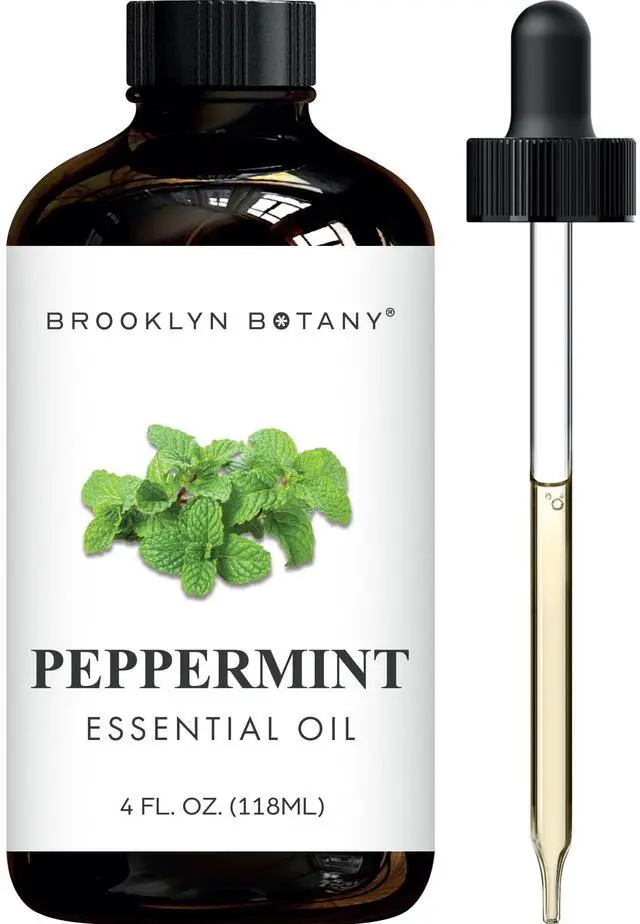 Main image of Peppermint Essential Oil - Huge 4 Fl Oz - 100% Pure and Natural - Premium Grade with Dropper - for Aromatherapy and Diffuser