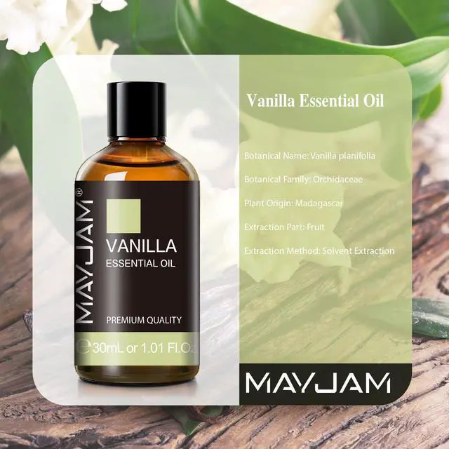 Alt view image 3 of 7 - Vanilla Essential Oil for Diffuser Aromatherapy DIY Soap, 1.01fl.oz