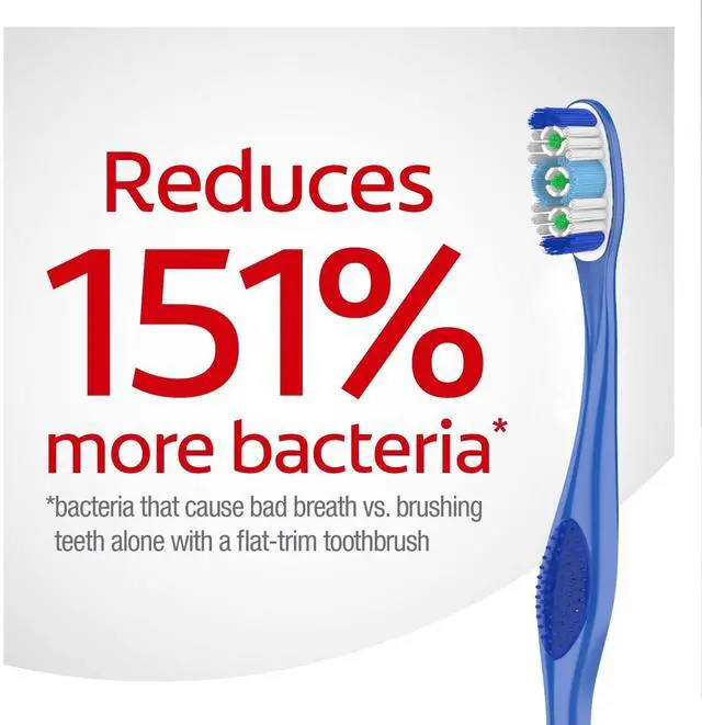 Alt view image 7 of 7 - 360 Adult Toothbrush, Medium (4 Count)