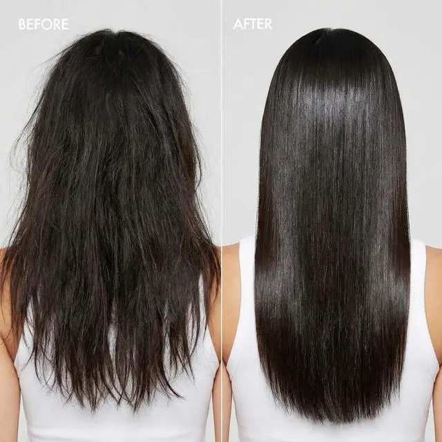 Alt view image 6 of 7 - Straightener, Smoothing and Frizz Control Cream for Coarse or Curly Hair, Non-Chemical Hair Straightening Balm for Sleek and Soft Styles, 8 Oz