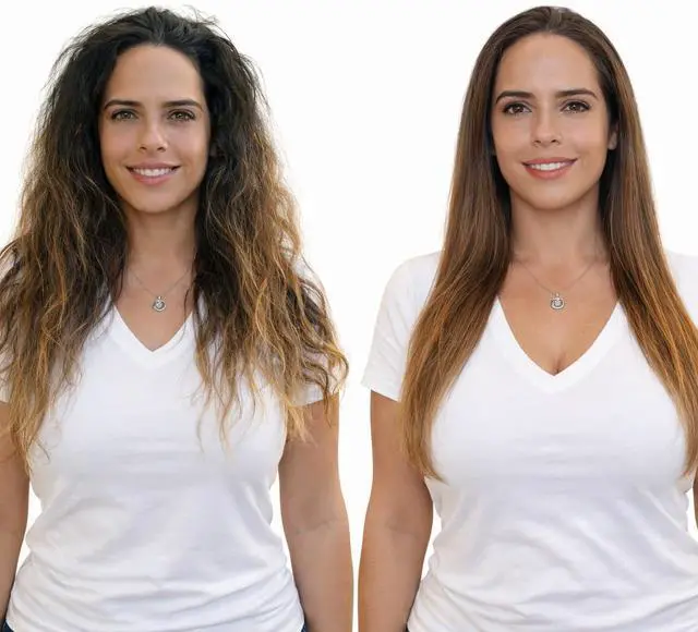 Alt view image 3 of 7 - Brazilian Keratin Hair Straightening and Smoothing Treatment Professional Organic Results shiny Hair with Natural look Queratina Keratina (4 OZ Original)