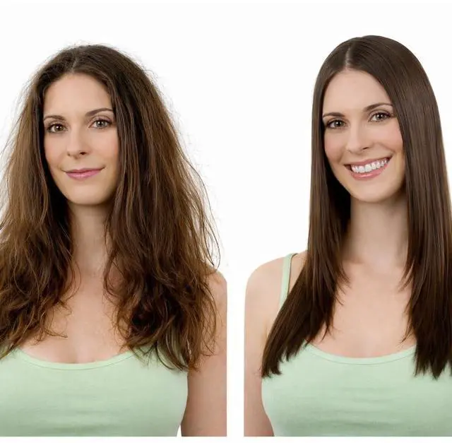 Alt view image 4 of 7 - Brazilian Keratin Hair Straightening and Smoothing Treatment Professional Organic Results shiny Hair with Natural look Queratina Keratina (4 OZ Original)