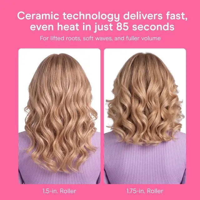 Alt view image 3 of 7 - Jumbo Hot Rollers, Medium to Long Hair, 5-Piece, White