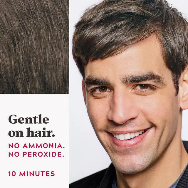 Alt view image 4 of 6 - Easy Comb-In Color Mens Hair Dye, Easy No Mix Application with Comb Applicator - Medium-Dark Brown, A-40, Pack of 1