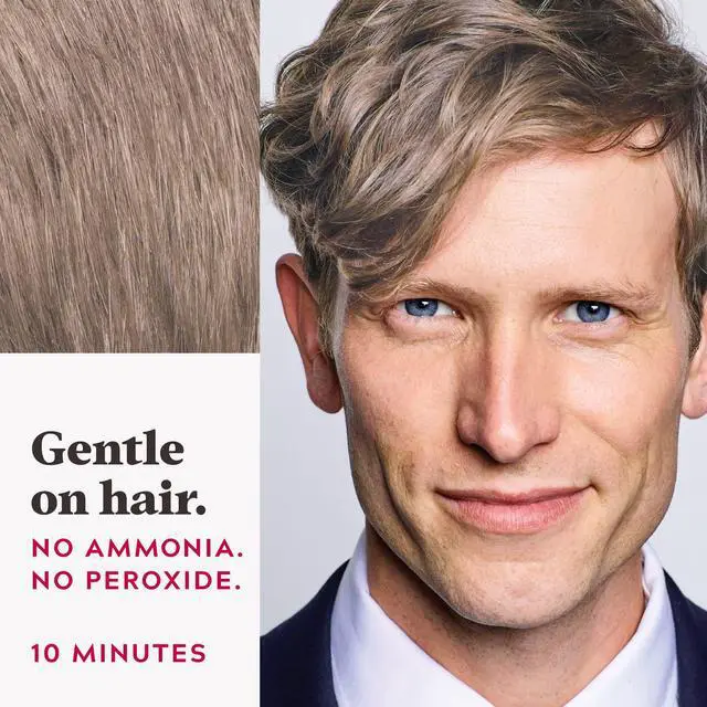 Alt view image 4 of 7 - Easy Comb-In Color Mens Hair Dye, Easy No Mix Application with Comb Applicator - Sandy Blond, A-10, Pack of 1