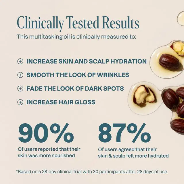 Alt view image 2 of 7 - Organic Jojoba Oil, 100% Pure (4oz) | Moisturizing for Face, Hair, Skin & Nails | Natural Cold Pressed Hexane Free | Base Carrier Oil