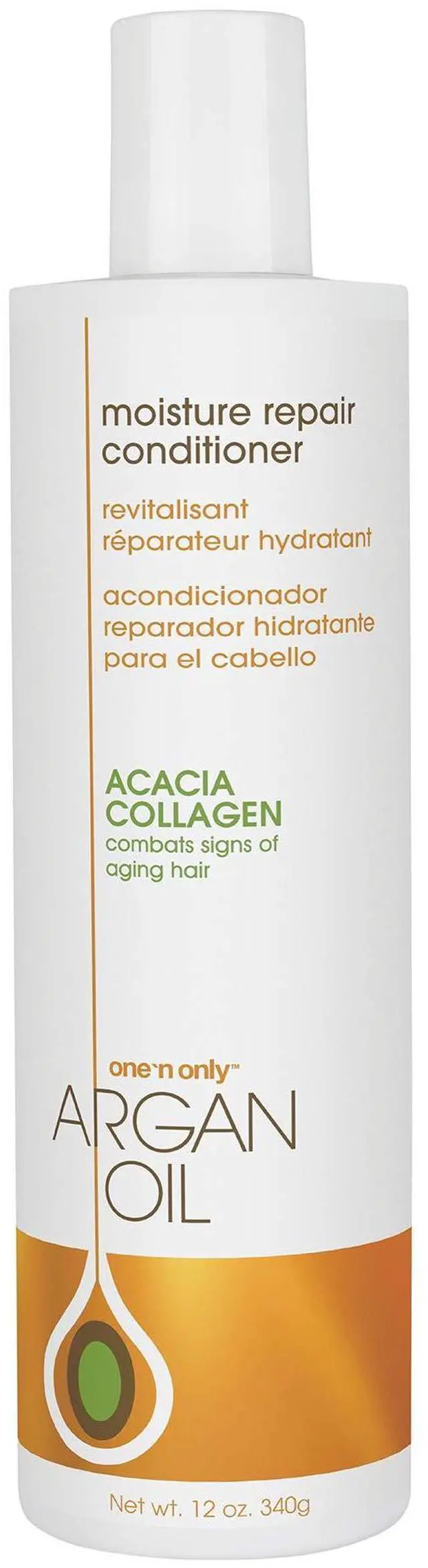 Main image of Argan Oil Moisture Repair Conditioner, Helps Detangle and Smooth Damaged Hair Cuticle to Improve Structure, Improves Shine and Manageability, 12 Fl. Oz