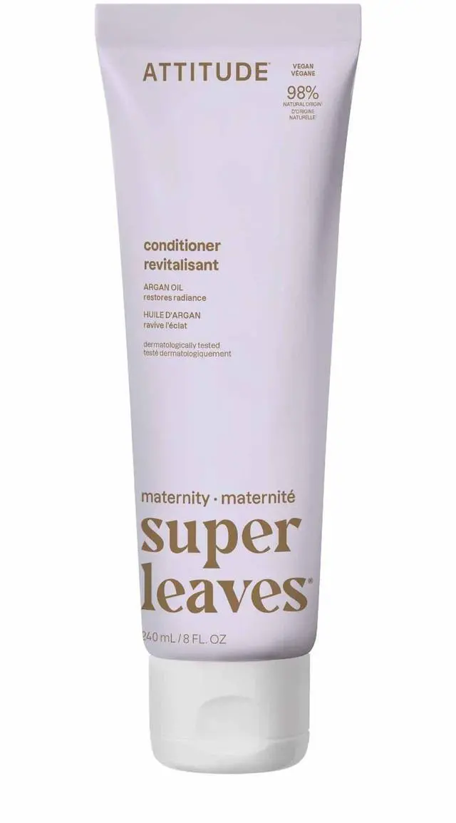 Main image of Pregnancy Conditioner, Dermatologically Tested, Plant and Mineral-Based, Vegan Maternity Products, Argan Oil, 8 Fl Oz