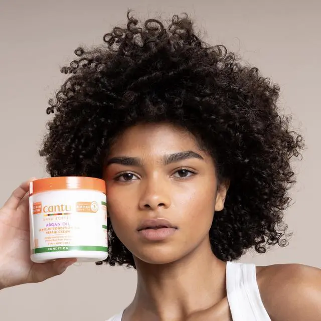 Alt view image 4 of 7 - Argan Oil Leave in Conditioning Repair Cream, 16 Ounce