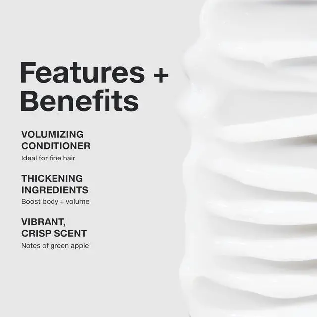 Alt view image 3 of 6 - Extra-Body Conditioner, Adds Bounce + Fullness, For Fine Hair, 10.14 fl. oz
