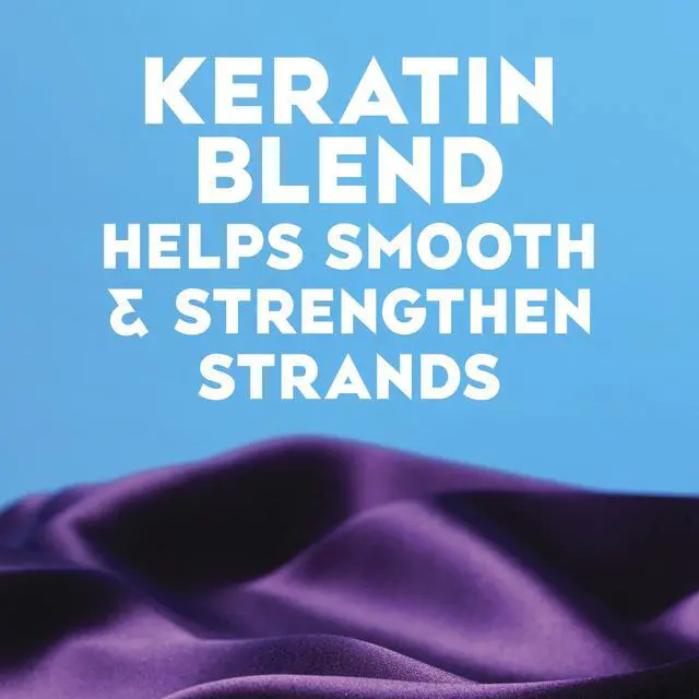 Alt view image 2 of 7 - Ever Straightening + Brazilian Keratin Therapy Hair-Smoothing Conditioner with Coconut Oil, Cocoa Butter & Avocado Oil, Paraben-Free, Sulfate-Free Surfactants