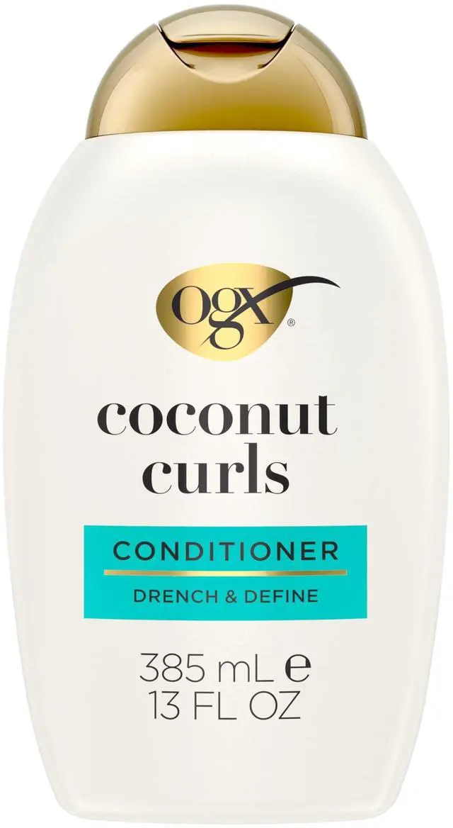 Main image of Quenching + Coconut Curls Curl-Defining Conditioner, Nourishing Curly Hair Conditioner with Coconut /Citrus Oil & Honey, Paraben-Free with Sulfate-Free Surfactants, 13oz
