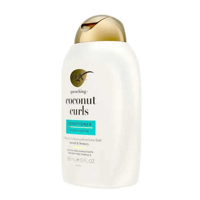 Alt view image 3 of 7 - Quenching + Coconut Curls Curl-Defining Conditioner, Nourishing Curly Hair Conditioner with Coconut /Citrus Oil & Honey, Paraben-Free with Sulfate-Free Surfactants, 13oz