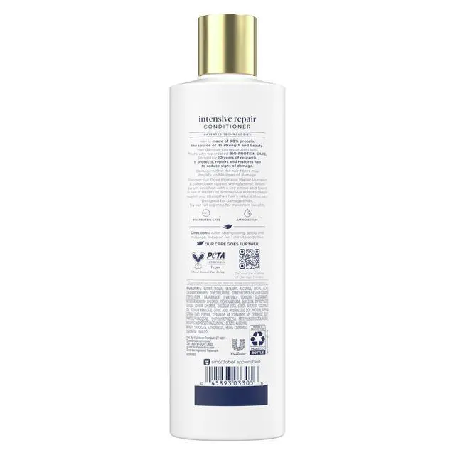 Alt view image 2 of 7 - Conditioner Intensive Repair 4 count for Damaged Hair Bio-Protein Care Technology and Amino Serum 12 oz