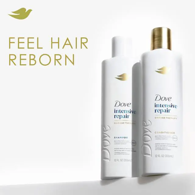 Alt view image 5 of 7 - Conditioner Intensive Repair 4 count for Damaged Hair Bio-Protein Care Technology and Amino Serum 12 oz