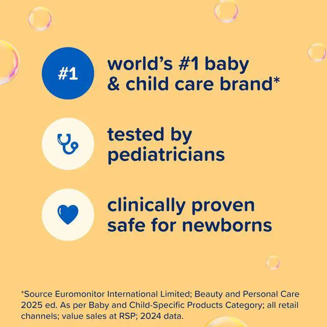 Alt view image 5 of 7 - Shampoo with Aloe Vera & Vitamin B5, Tear Free, Newborn Essentials, No added Parabens & Sulfates, Hypoallergenic, Baby Essentials, 13.6 fl. oz
