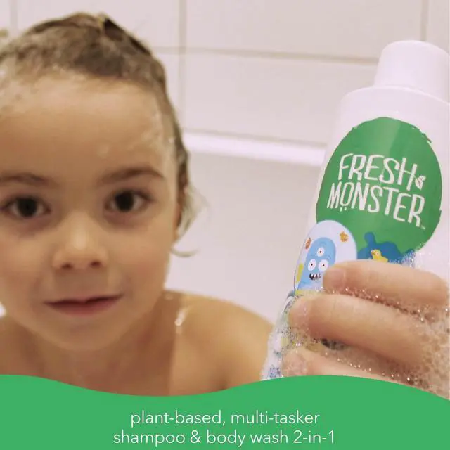 Alt view image 3 of 7 - 2-in-1 Natural Shampoo & Body Wash for Kids, Toxin-Free, Hypoallergenic, Ocean Splash (2 Pack, 8.5oz/each)