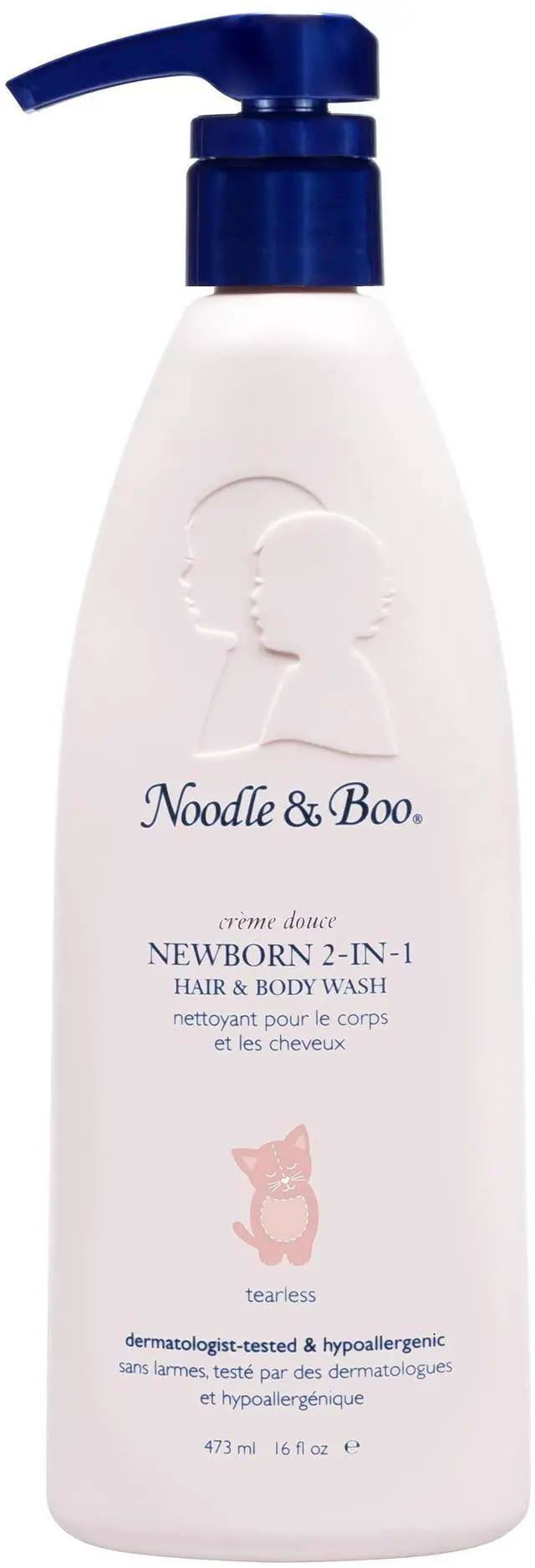 Main image of 2-in-1 Newborn Hair & Baby Body Wash for Baby, Tear Free and Hypoallergenic, 16 Fl Oz