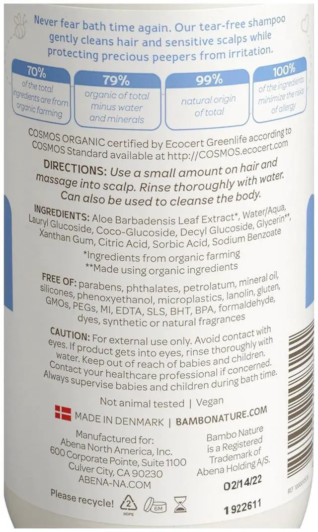 Alt view image 3 of 4 - Tear Clear Baby Shampoo, 16.9 fl oz Bottle, 1 Count