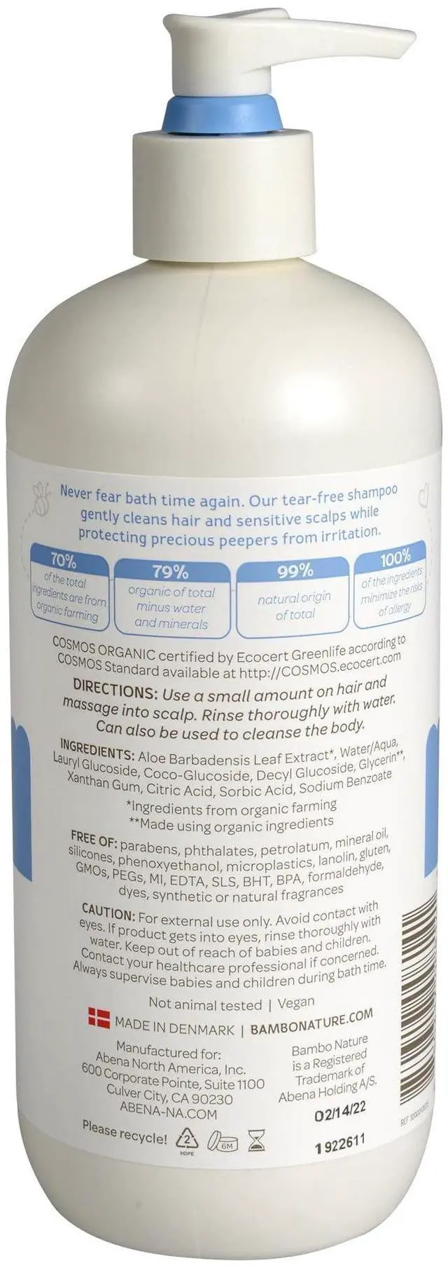 Alt view image 2 of 4 - Tear Clear Baby Shampoo, 16.9 fl oz Bottle, 1 Count