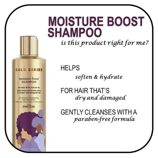 Alt view image 3 of 7 - ProV Gold Series Boost, Moisture Shampoo, 9.1 Fl Oz