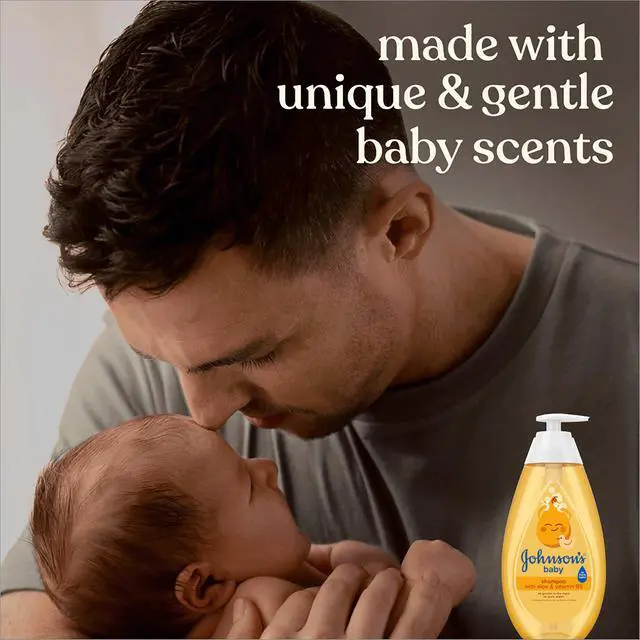 Alt view image 5 of 7 - Shampoo with Aloe Vera & Vitamin B5, Tear Free, Newborn Essentials, No added Parabens & Sulfates, Hypoallergenic, Baby Essentials, 20.3 fl. oz