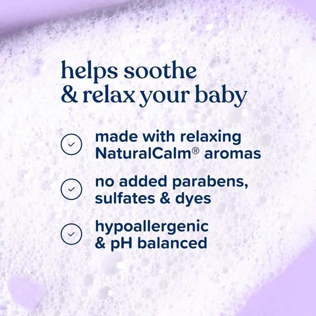 Alt view image 5 of 7 - Calming Shampoo with Soothing NaturalCalm Aromas, Gentle, Hair Wash, Baby Essentials, Hypoallergenic, No Added Parabens and Sulfates, Baby Essentials, 20.3 fl. Oz