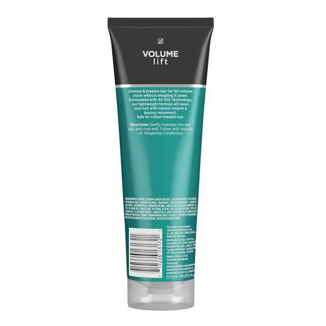 Alt view image 5 of 5 - Volume Lift Weightless Shampoo, Lightweight Volumizing Shampoo with Air-Silk Technology for Fine or Flat Hair, Adds Natural Fullness, Safe for Color-Treated Hair, 8.45 Oz