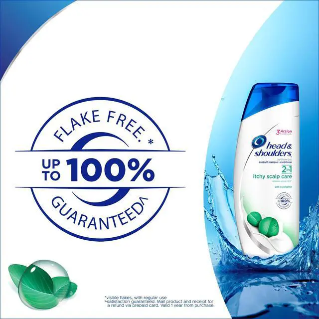 Alt view image 3 of 3 - Itchy Scalp Care with Eucalyptus 2-in-1 Anti-Dandruff Shampoo + Conditioner 8.45 Fl Oz