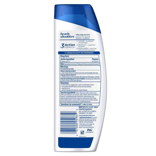 Alt view image 2 of 3 - Itchy Scalp Care with Eucalyptus 2-in-1 Anti-Dandruff Shampoo + Conditioner 8.45 Fl Oz