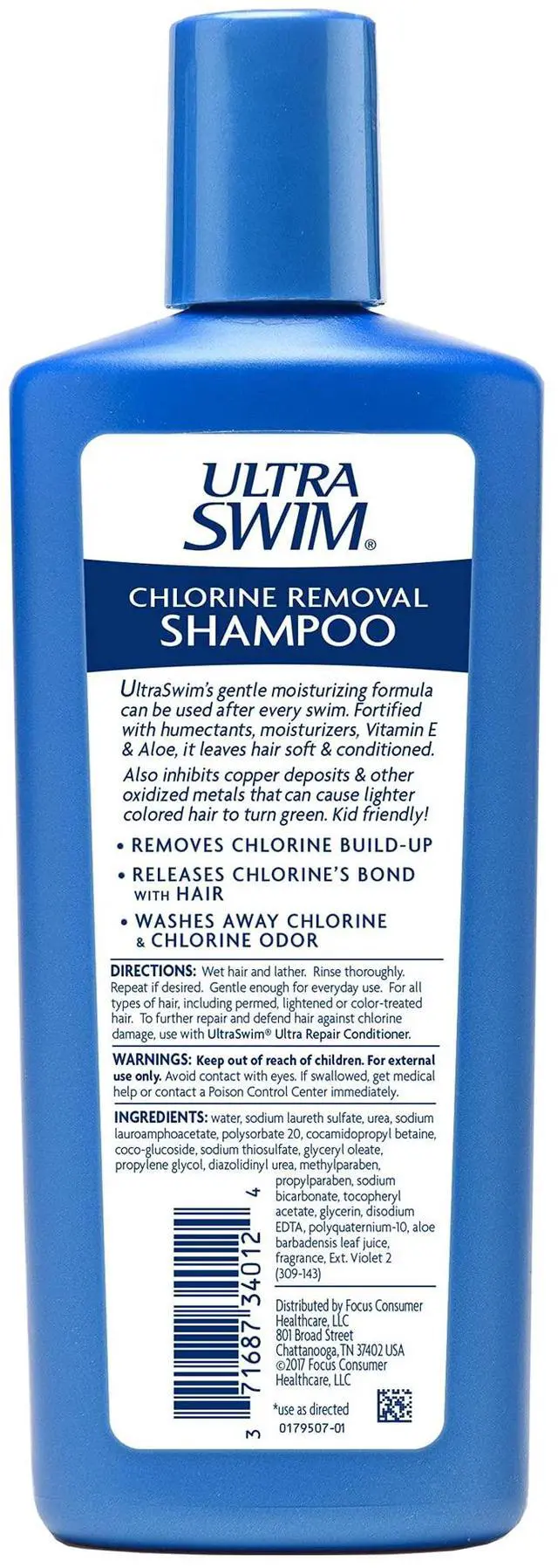 Alt view image 2 of 6 - Chlorine Removal & Hard Water Treatment Moisturizing Shampoo, 7 Ounce