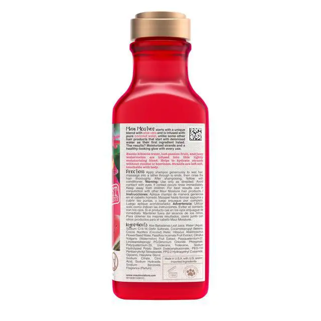 Alt view image 6 of 7 - Lightweight Hydration + Hibiscus Water Shampoo, Moisturizing Aloe Vera Shampoo Softens Curly Hair, Vegan & Sulfate-Free Surfactants, 13 Fl Oz