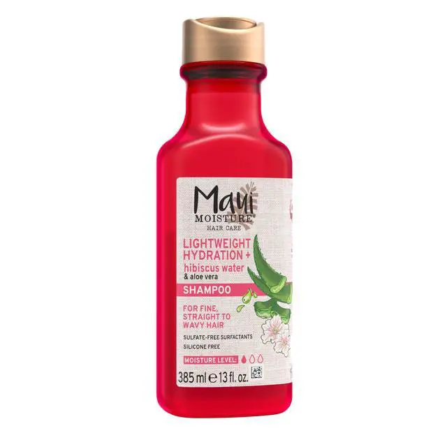 Alt view image 7 of 7 - Lightweight Hydration + Hibiscus Water Shampoo, Moisturizing Aloe Vera Shampoo Softens Curly Hair, Vegan & Sulfate-Free Surfactants, 13 Fl Oz